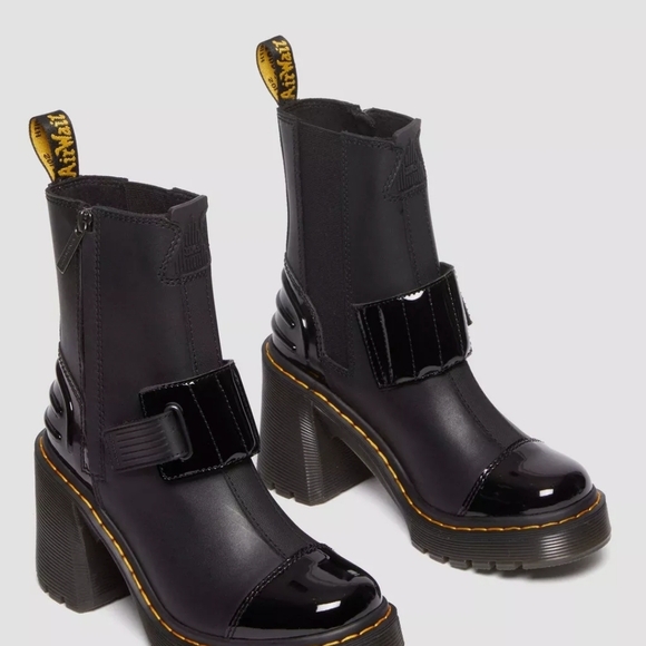 Dr. Martens Shoes - Gaya Alternative Leather Heeled Chelsea Boots. NWOT